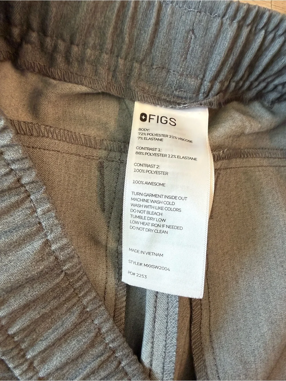 FIGS Tansen Jogger Scrub Pant™ in Graphite, Men’s Size Medium